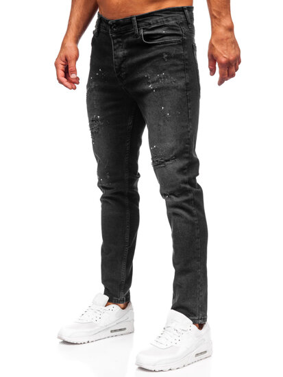 Men's Jeans Slim Fit Black Bolf 6530