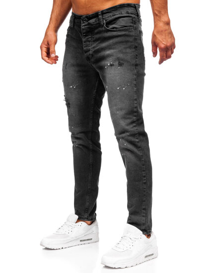 Men's Jeans Slim Fit Black Bolf 6533