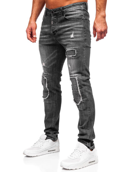 Men's Jeans Slim Fit Black Bolf MP0137N