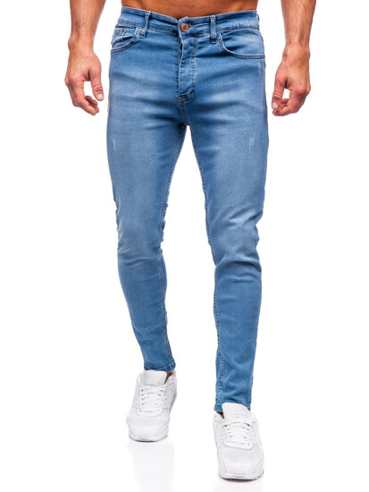 Men's Jeans Slim Fit Blue Bolf 6177