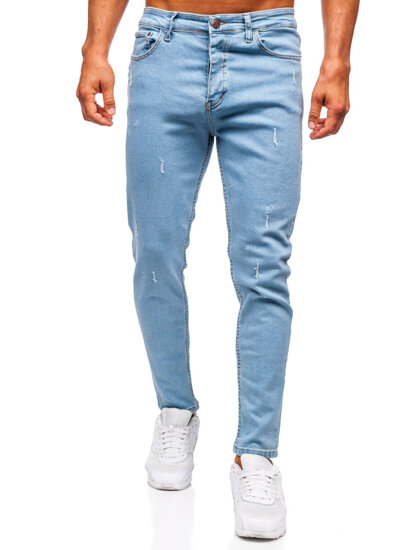 Men's Jeans Slim Fit Blue Bolf 6199