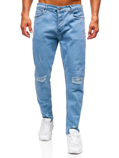 Men's Jeans Slim Fit Blue Bolf 6580