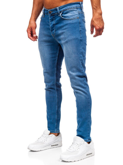 Men's Jeans Slim Fit Blue Bolf 6595