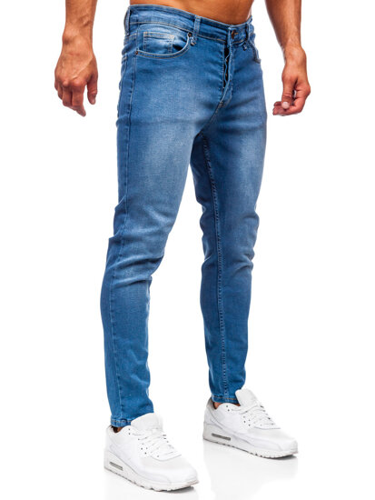 Men's Jeans Slim Fit Blue Bolf 6595