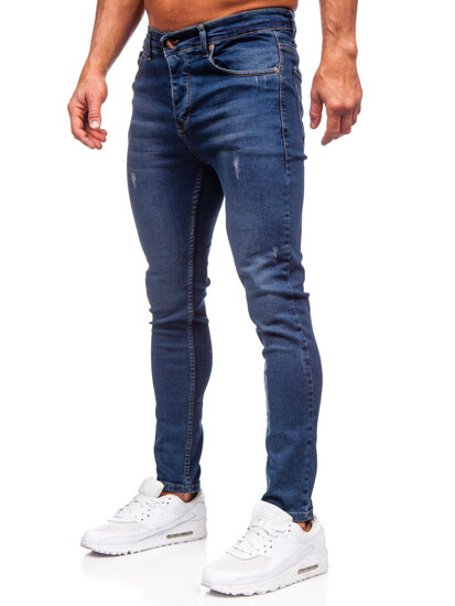 Men's Jeans Slim Fit Navy Blue Bolf 6257