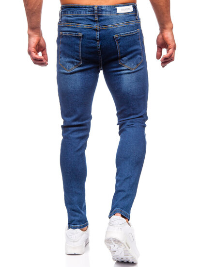 Men's Jeans Slim Fit Navy Blue Bolf 6264