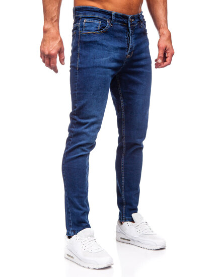 Men's Jeans Slim Fit Navy Blue Bolf 6290