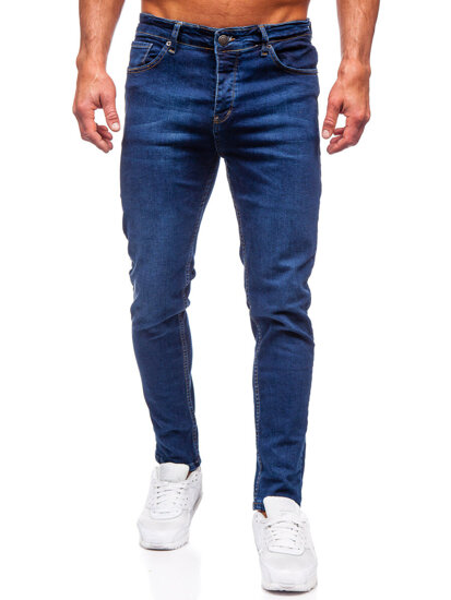 Men's Jeans Slim Fit Navy Blue Bolf 6290