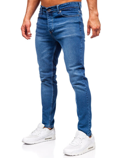 Men's Jeans Slim Fit Navy Blue Bolf 6430