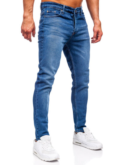 Men's Jeans Slim Fit Navy Blue Bolf 6430