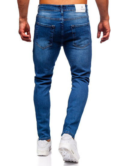 Men's Jeans Slim Fit Navy Blue Bolf 6430