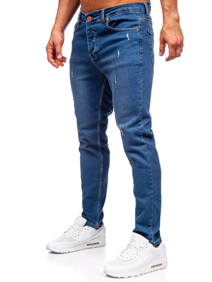 Men's Jeans Slim Fit Navy Blue Bolf 6452