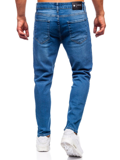 Men's Jeans Slim Fit Navy Blue Bolf 6453