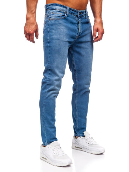 Men's Jeans Slim Fit Navy Blue Bolf 6471