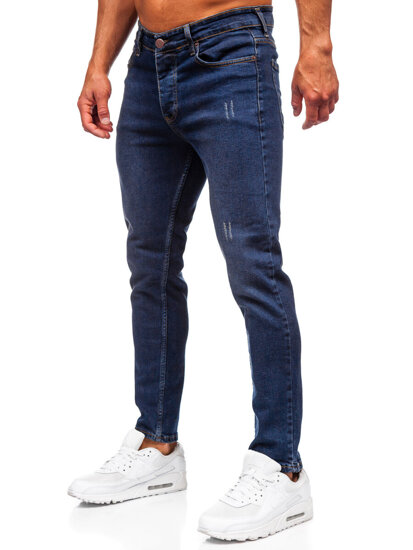 Men's Jeans Slim Fit Navy Blue Bolf 6479