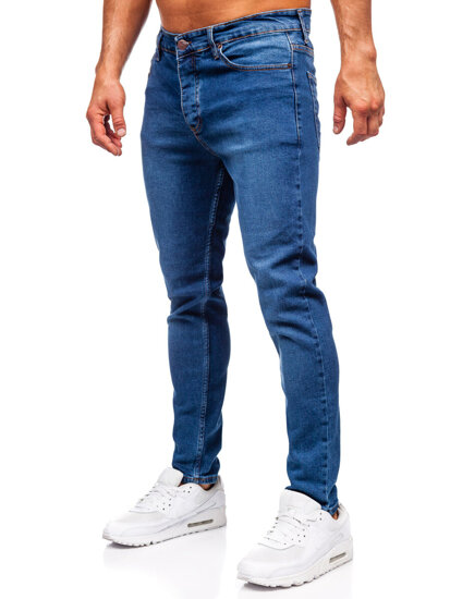 Men's Jeans Slim Fit Navy Blue Bolf 6482
