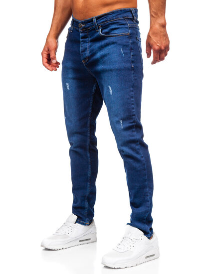 Men's Jeans Slim Fit Navy Blue Bolf 6516