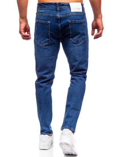 Men's Jeans Slim Fit Navy Blue Bolf 6536