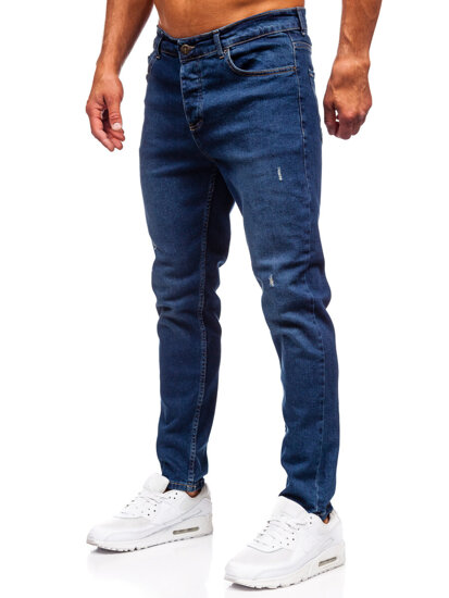 Men's Jeans Slim Fit Navy Blue Bolf 6561