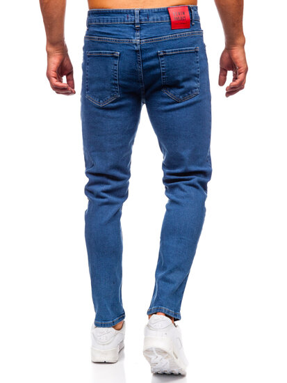 Men's Jeans Slim Fit Navy Blue Bolf 6565