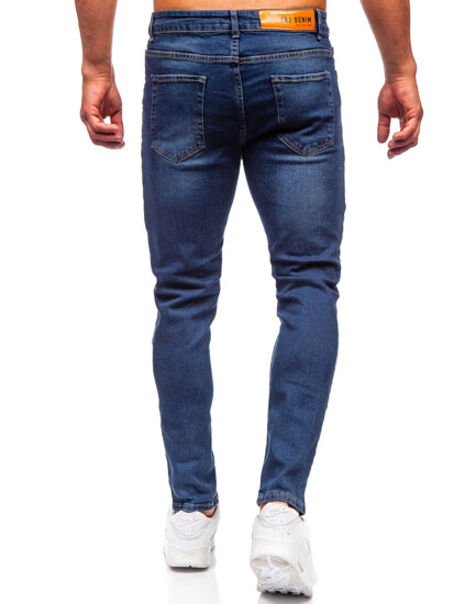 Men's Jeans Slim Fit Navy Blue Bolf 6569