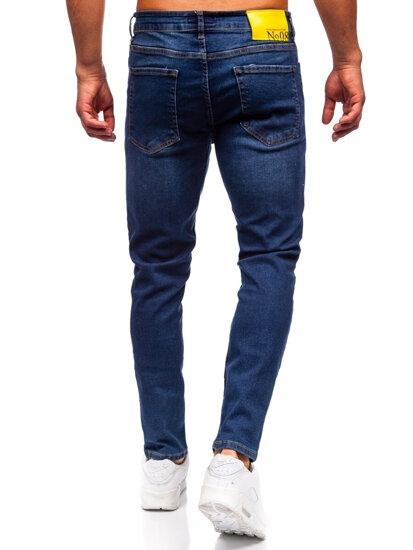 Men's Jeans Slim Fit Navy Blue Bolf 6571