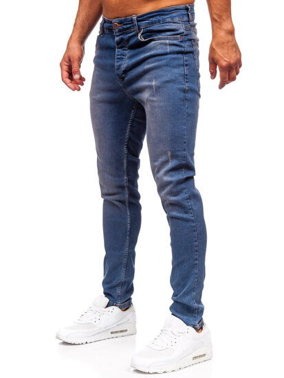 Men's Jeans Slim Fit Navy Blue Bolf 6587