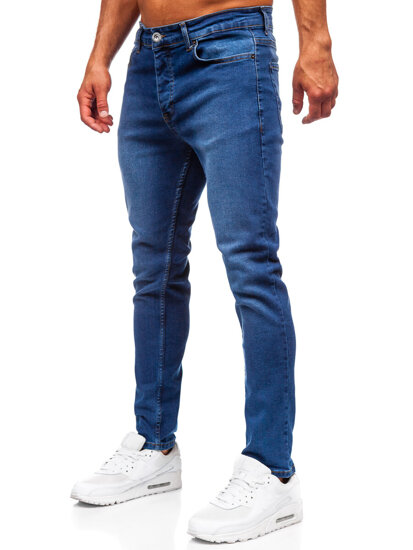 Men's Jeans Slim Fit Navy Blue Bolf 6591