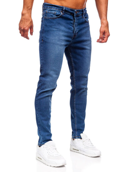 Men's Jeans Slim Fit Navy Blue Bolf 6592