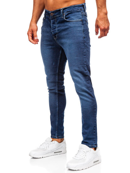 Men's Jeans Slim Fit Navy Blue Bolf 6596