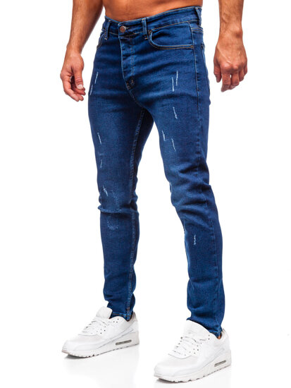 Men's Jeans Slim Fit Navy Blue Bolf 6735