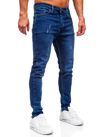 Men's Jeans Slim Fit Navy Blue Bolf 6735