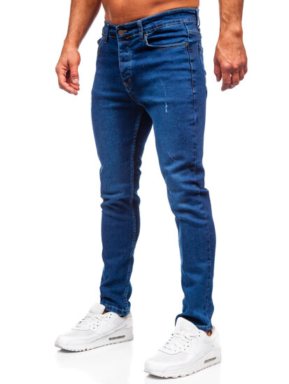 Men's Jeans Slim Fit Navy Blue Bolf 6736