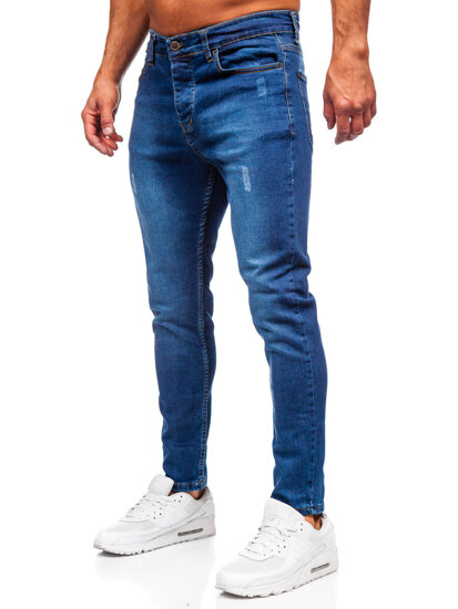 Men's Jeans Slim Fit Navy Blue Bolf 6758