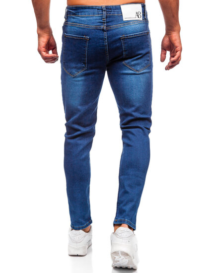 Men's Jeans Slim Fit Navy Blue Bolf 6758