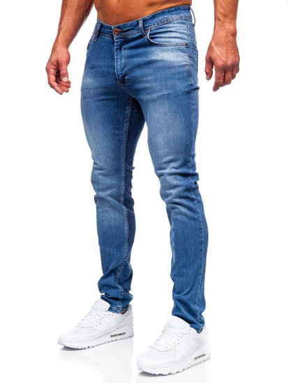 Men's Jeans Slim Fit Navy Blue Bolf 6767