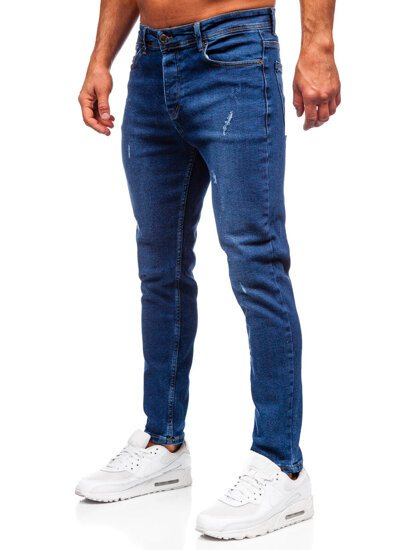 Men's Jeans Slim Fit Navy Blue Bolf 6835