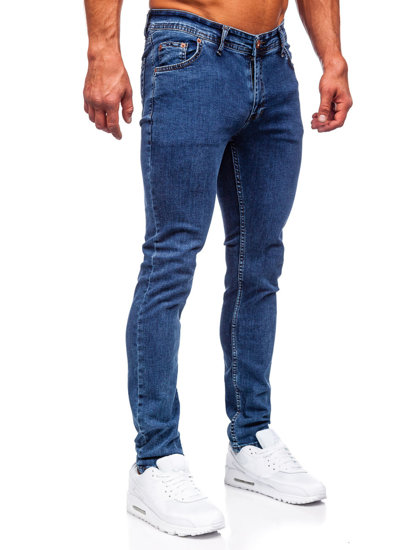 Men's Jeans Slim Fit Navy Blue Bolf DP52