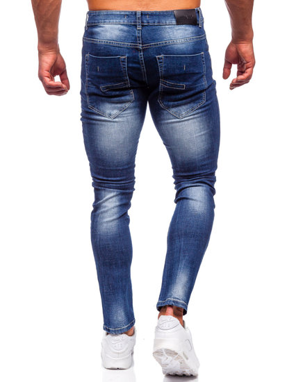 Men's Jeans Slim Fit Navy Blue Bolf MP0024B