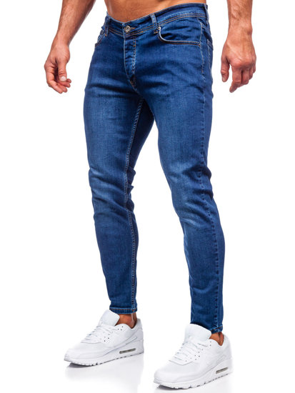 Men's Jeans Slim Fit Navy Blue Bolf R921