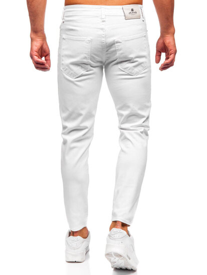 Men's Jeans Slim Fit White Bolf 5873