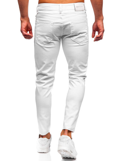 Men's Jeans Slim Fit White Bolf 5877