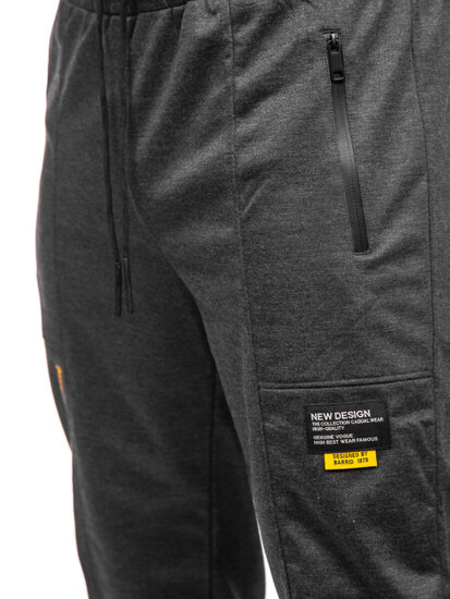 Men's Jogger Sweatpants Anthracite Bolf JX6333