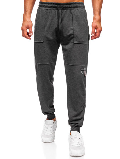 Men's Jogger Sweatpants Anthracite Bolf JX6365