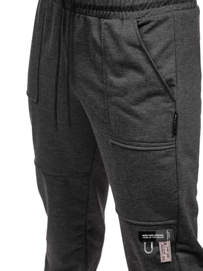 Men's Jogger Sweatpants Anthracite Bolf JX6365