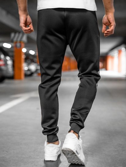 Men's Jogger Sweatpants Black Bolf K10122A