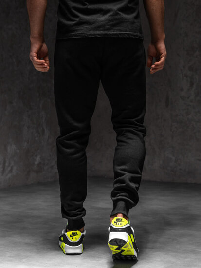 Men's Jogger Sweatpants Black Bolf XW01-C