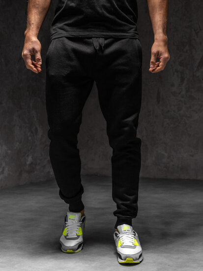 Men's Jogger Sweatpants Black Bolf XW01-C