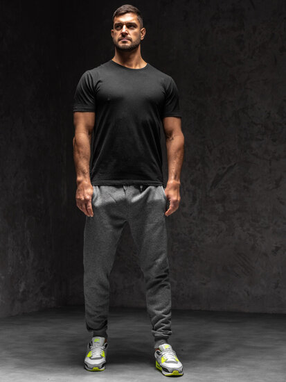 Men's Jogger Sweatpants Graphite Bolf XW01-C