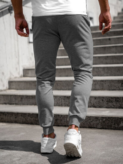 Men's Jogger Sweatpants Graphite Bolf XW02A